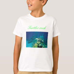 Camiseta tartaruga, rocha das tartarugas - personalizada