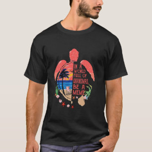 Camiseta Tartaruga Seja um meme - num Cheio mundial de dive