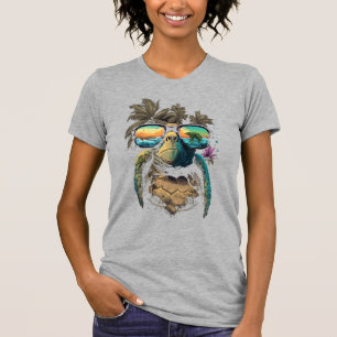 Camiseta Tartaruga Tartarugas Marinhas Havaianas Praia Palm
