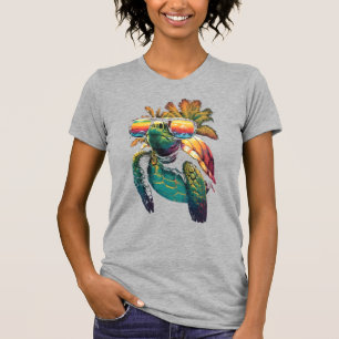 Camiseta Tartaruga Tartarugas Marinhas Havaianas Praia Palm