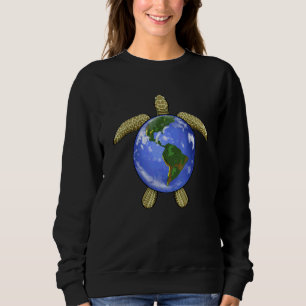 Camiseta Tartaruga Terra Mulheres Animal Marinho Tartarug