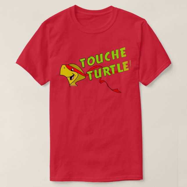 Camiseta Tartaruga Touche Original TNMT (Frente do Design)