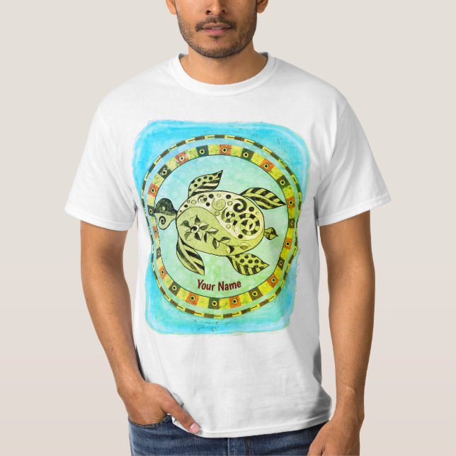 Camiseta Tartaruga Tribal (Frente)