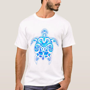 Camiseta Tartaruga Tribal Azul legal