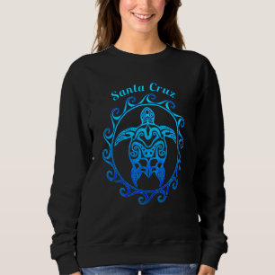 Camiseta Tartaruga Tribal Azul Oceano Santa Cruz Califórnia