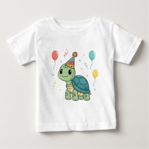Camiseta Tartaruga Vestindo um chapéu do Partido