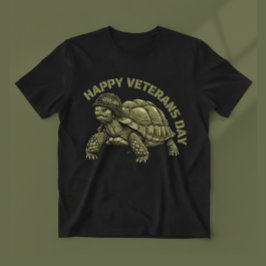 Camiseta Tartaruga Veterano Antigo