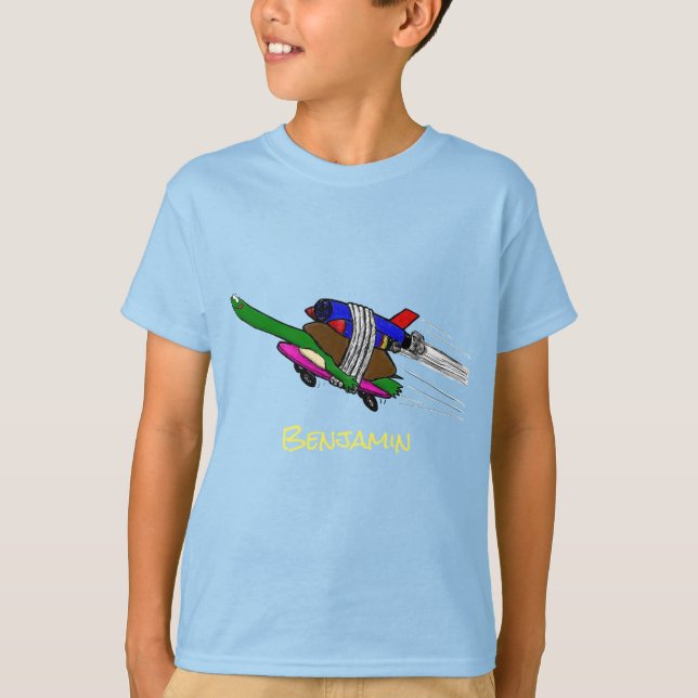 Camiseta Tartaruga voadora (Frente)