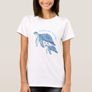 Camiseta Tartarugas Bonitas, Tartarugas São Incríveis