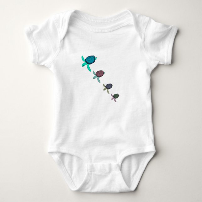 Camiseta Tartarugas de mar (Frente)
