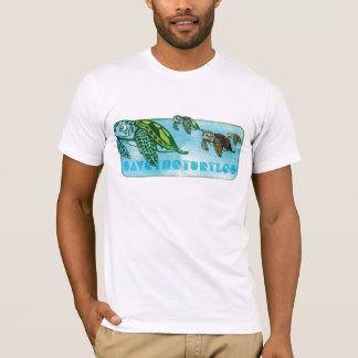 Camiseta Tartarugas de mar da natação