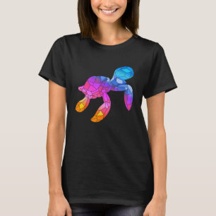 Camiseta Tartarugas do mar em Amante de os animais colorida