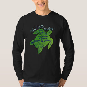 Camiseta Tartarugas do mar Oceano Sealife Animal Salife Dom