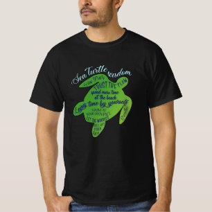 Camiseta Tartarugas do mar Oceano Sealife Animal Salife Ide