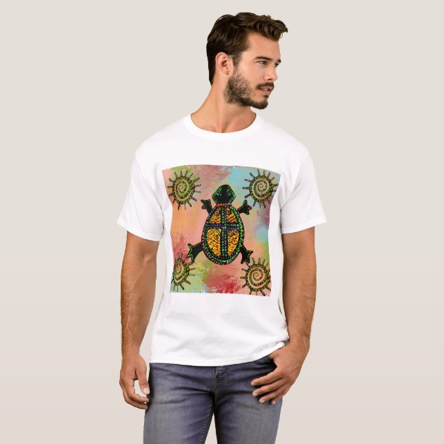 CAMISETA TARTARUGAS DO SUDOESTE ART     (Frente Completa)
