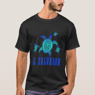 Camiseta Tartarugas Marinhas de El Salvador Mergulhador de
