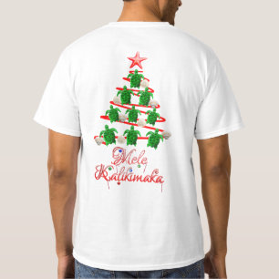 Camiseta Tartarugas marinhas Mele Kalikimaka