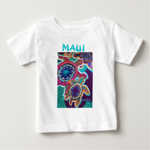 Camiseta Tartarugas marinhas - para crianças