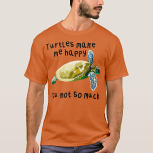 Camiseta Tartarugas me fazem feliz