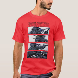 Camiseta Tartarugas Ninja Adolescentes Painéis da Cidade em