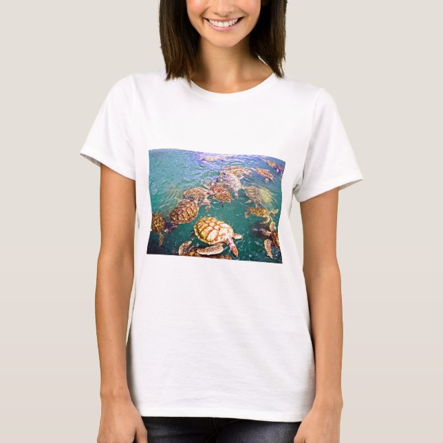 Camiseta Tartarugas no jogo (Frente)