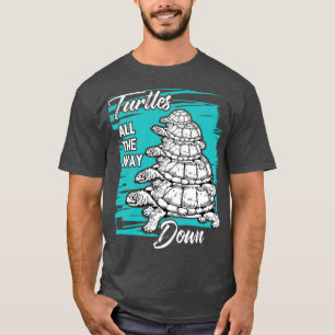 Camiseta Tartarugas Para Baixo 2