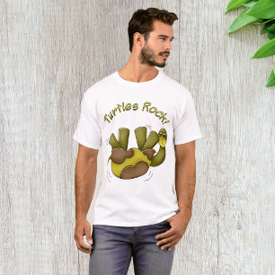 Camiseta Tartarugas Rock Cute Tartaruga Cartoon