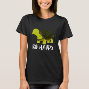 Camiseta Tartarugas Tão Felizes Animal Engraçado