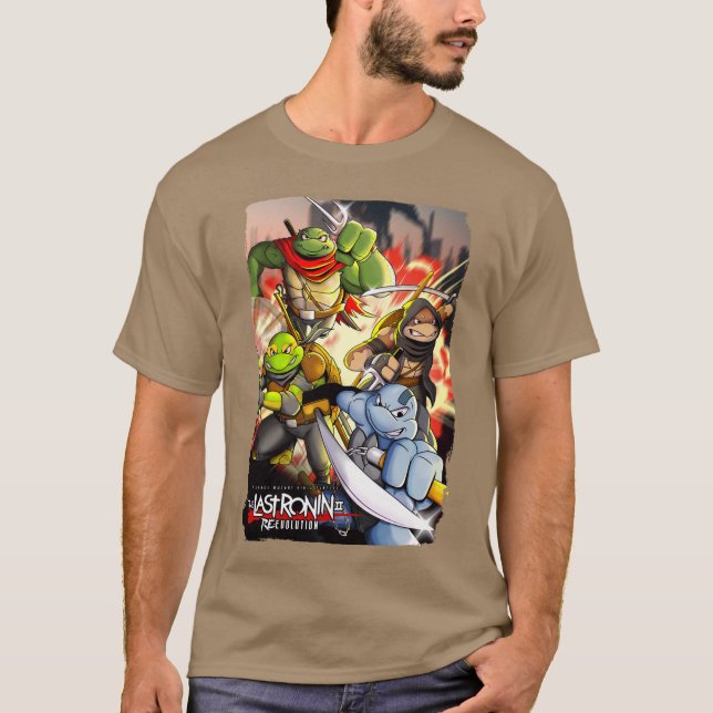 Camiseta tartarugas Último ronin (Frente)