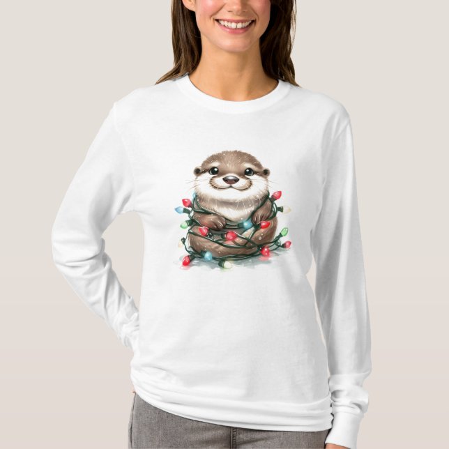 Camiseta Tarte de Natal Adorável (Frente)