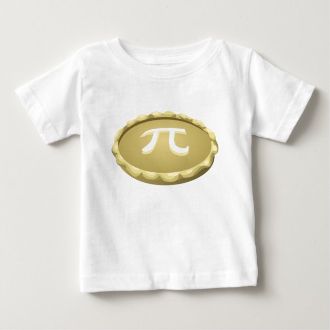 Camiseta tarte de pi-dia feliz (Frente)