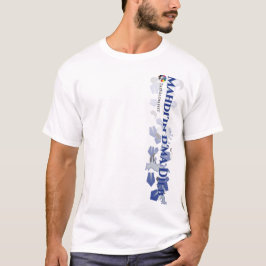 Camiseta TarValon.Net MDD Pent-shirt dispersa com Penitente