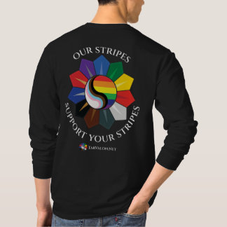Camiseta TarValon.Net "... Suportem suas tiras" Escuro Supe