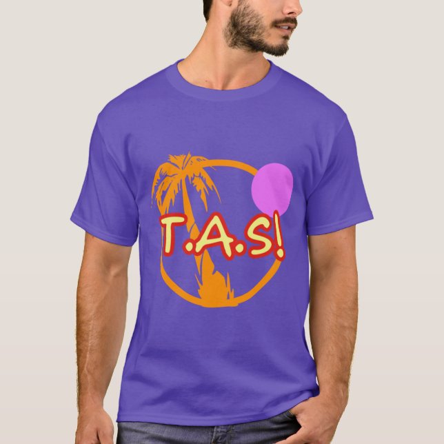 Camiseta TAS A Bolha Super Dimensionada (Frente)