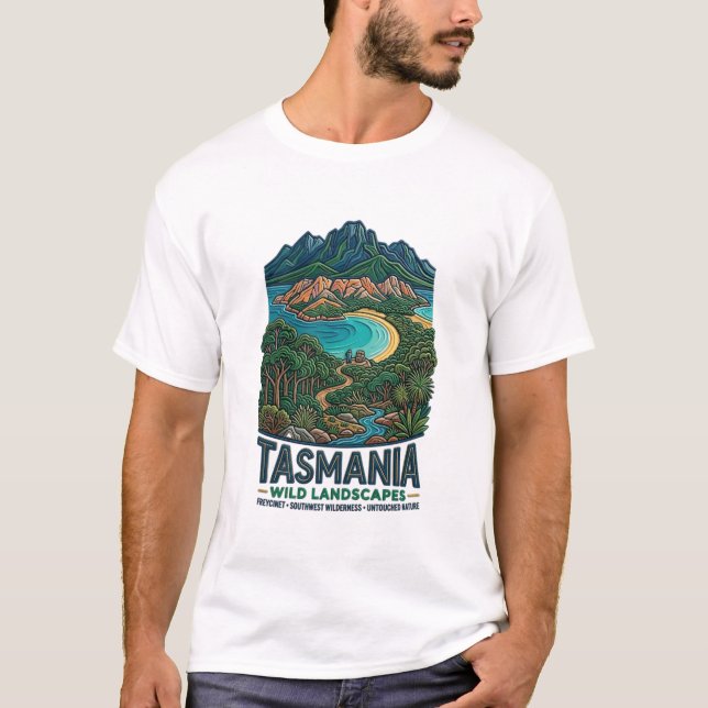 CAMISETA TASMÂNIA (Frente)