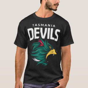 Camiseta Tasmânia Devils Futebol Club White Lettering