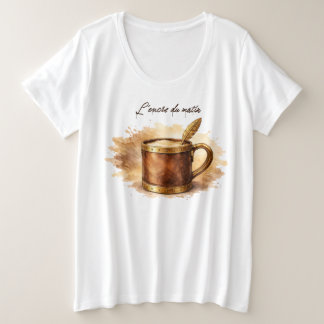 Camiseta Tasse l'encre du matin