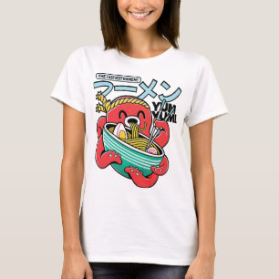 Camiseta Tastiest Ramen Polvo – Kawaii Macarrão Japonês