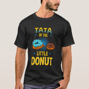 Camiseta Tata Do Pequeno Gênero Rosquinha Revela Chá de fra
