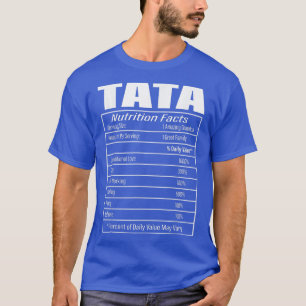 Camiseta Tata Nutrição Fala Incrível Dia de os pais Vovô Ho