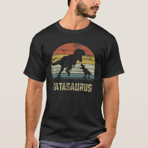 Camiseta Tatasaurus T Rex Dinosaur Tata Saurus Matriz Famil