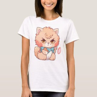 Camiseta Tater ao Gatinho duro - Uma arte bonita mas feroz