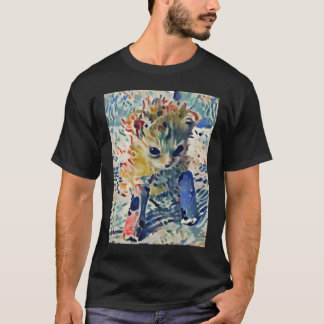 Camiseta Tater Tot Cat pintura Matisse inspirada