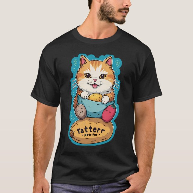 Camiseta Tater Tot Cattitude (Frente)