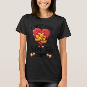Camiseta Tater Tots Fumaça Farinha Tater Tot Fazer Congelad