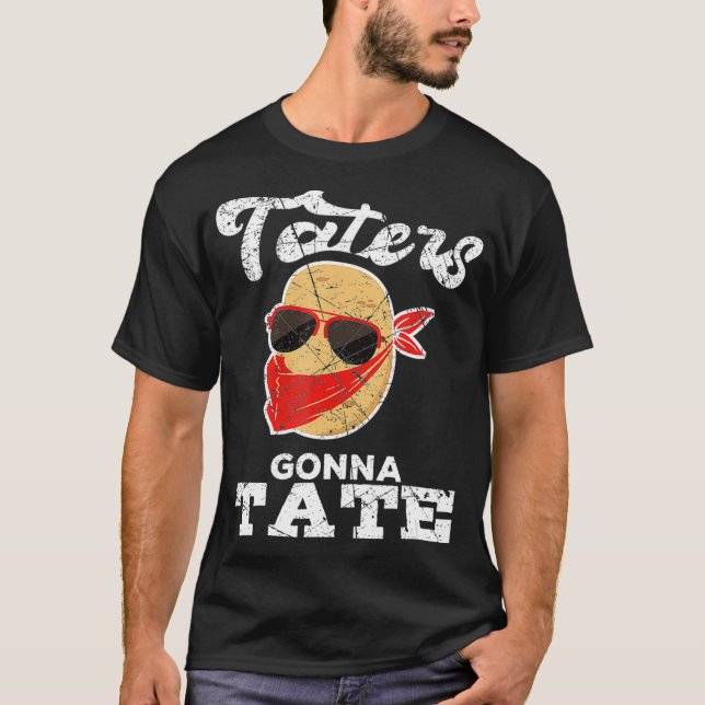 Camiseta Taternizadores vão tatir horta de batata jardim tr (Frente)