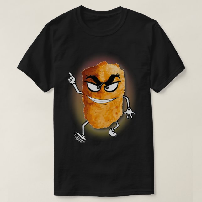 Camiseta Tator Tot Man (Frente do Design)