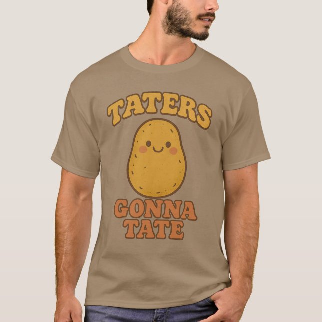 CAMISETA TATOS VÃO TATAR (Frente)
