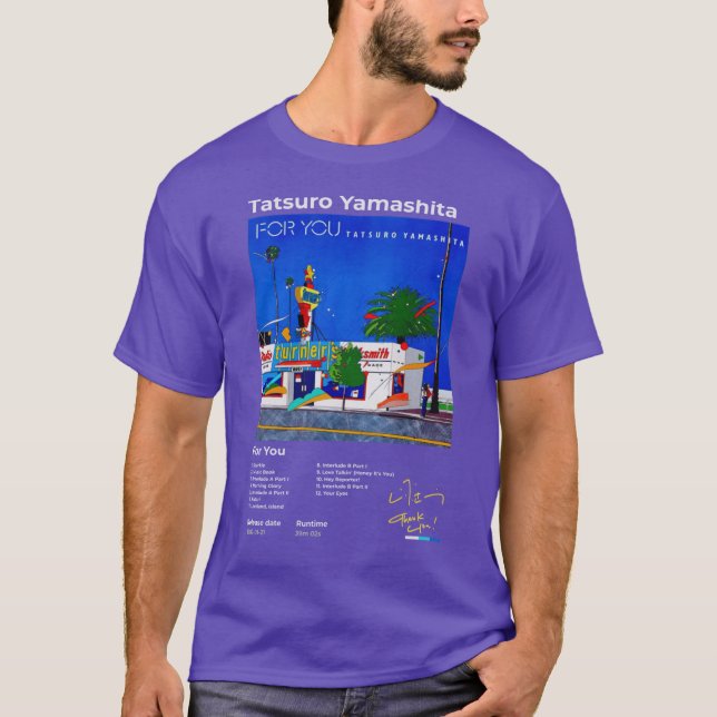 Camiseta Tatsuro Yamashita Para Você (Frente)