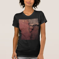 Tattered Canvas Abstract in Rust and Earth